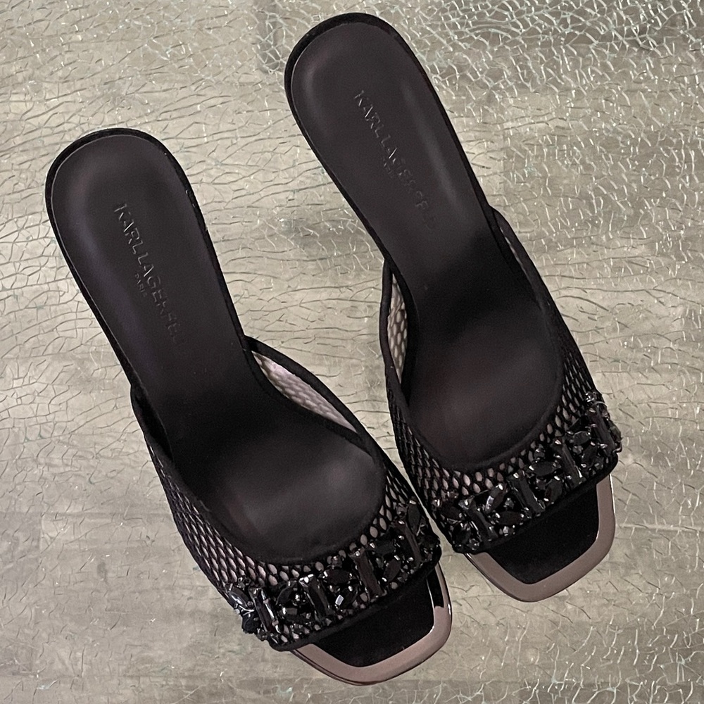 Karl Lagerfled Belita Dress Heel - Picture 7 of 15